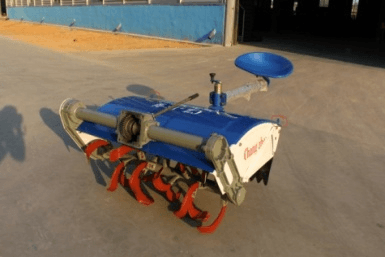 Rotavator adapté au tracteur à marche arrière châssis 151