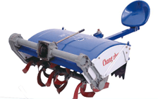 Rotavator adapté au châssis 151, équipement de labour pour motoculteur